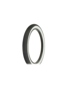 Tire 20 x 2.125 Black/White Side Wall HF-120A.
